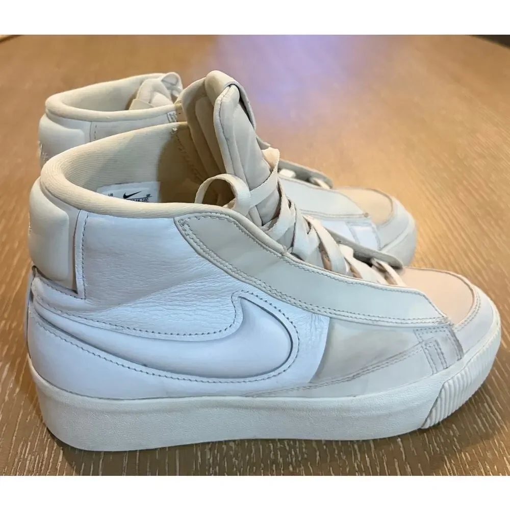Nike Blazer Mid Victory‎ Sneakers Women's Sz 7.5 White DR2948-100 Leather
